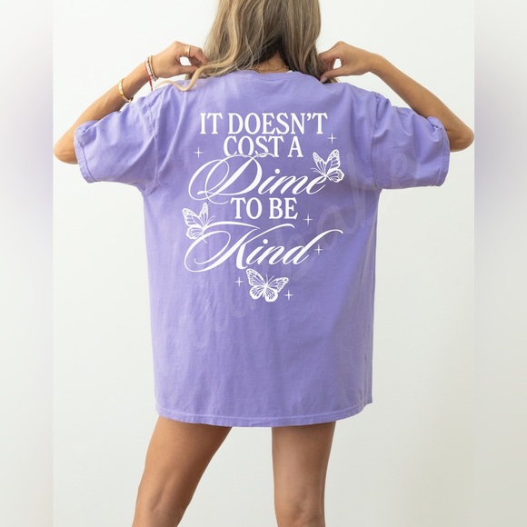 Comfort Colors Be Kind Shirt - Picture 5 of 11